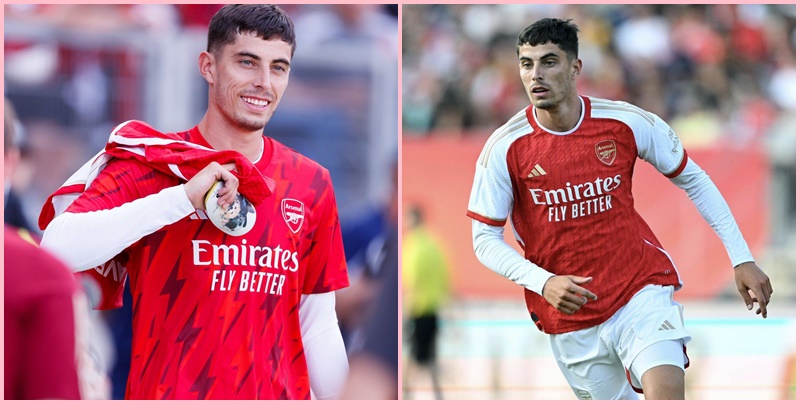 Kai Havertz hạnh phúc trong lần đầu ra mắt Arsenal Kai Havertz hạnh phúc trong lần đầu ra mắt Arsenal